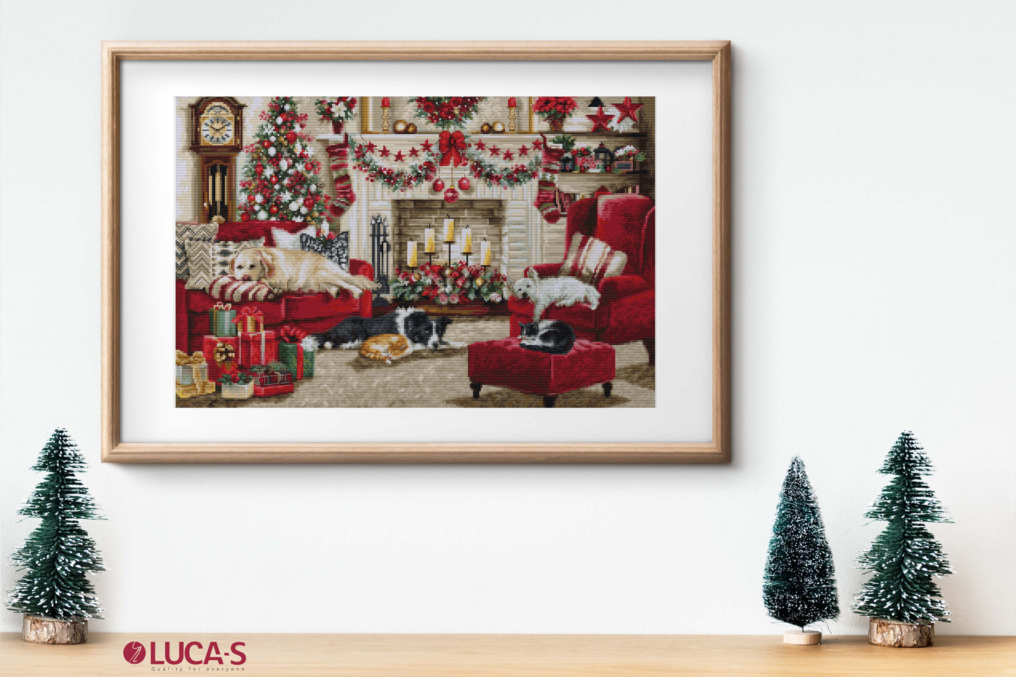 Cross Stitch Kit Luca-S - Pets Interior, BU5013