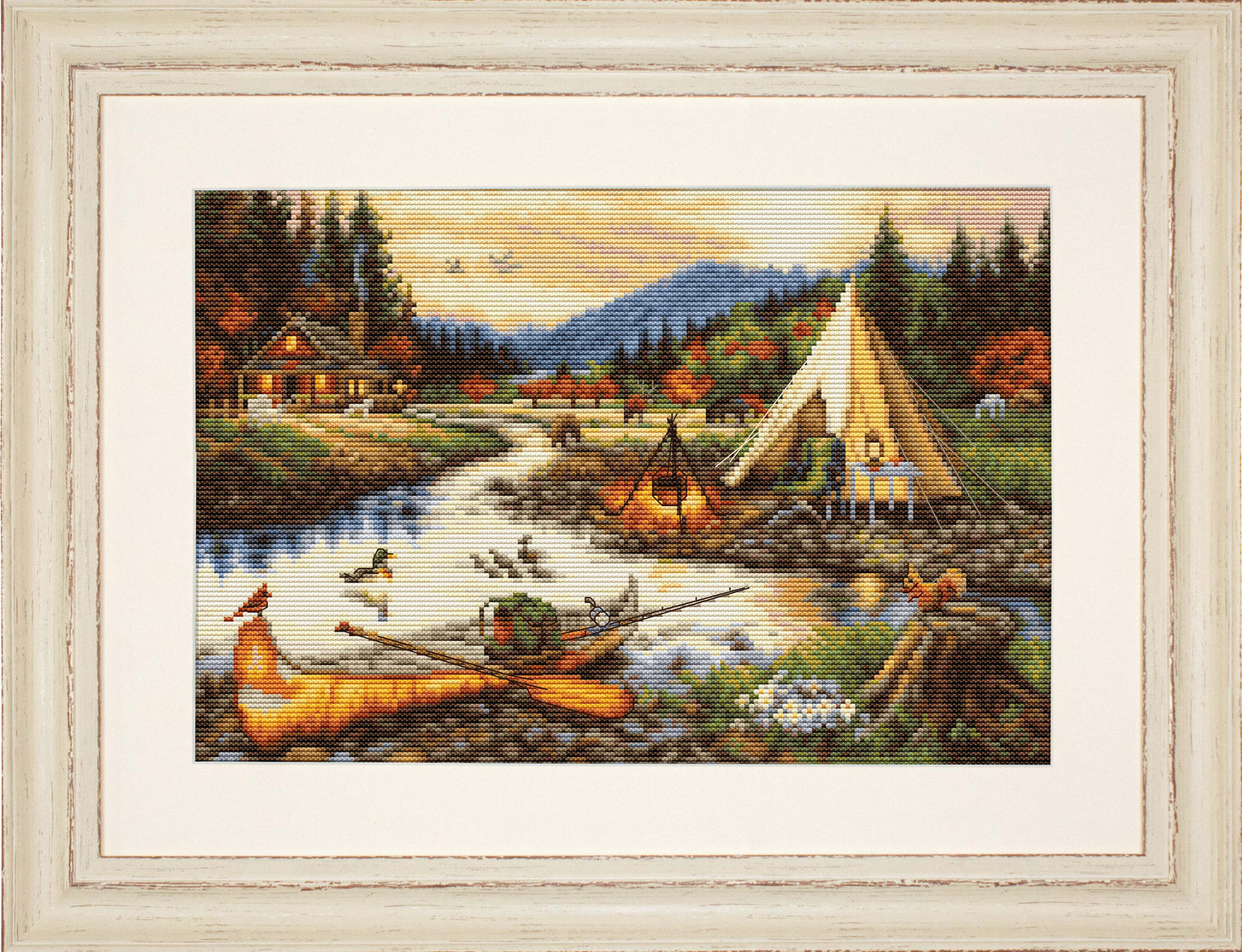 Cross Stitch Kit Luca-S - Gold Creek, BU5021