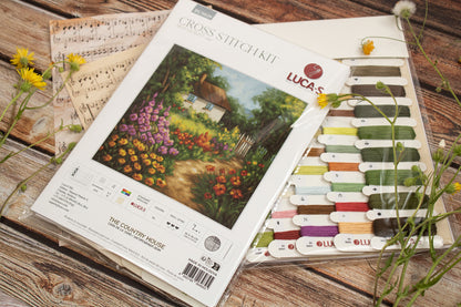 Cross Stitch Kit Luca-S - The Country House, BU5029
