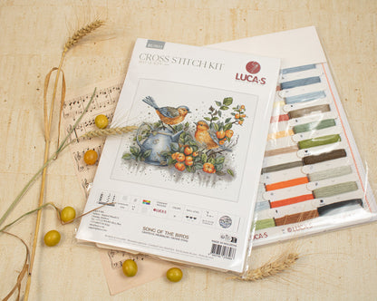 Cross Stitch Kit Luca-S - Song of The Birds, BU5031