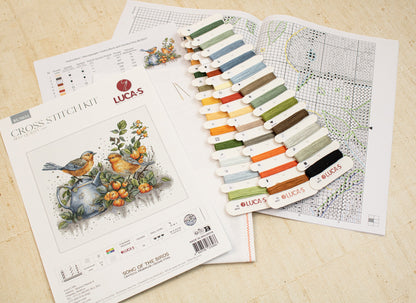 Cross Stitch Kit Luca-S - Song of The Birds, BU5031