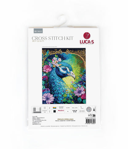 Cross Stitch Kit Luca-S - Proud Cerulean, BU5035