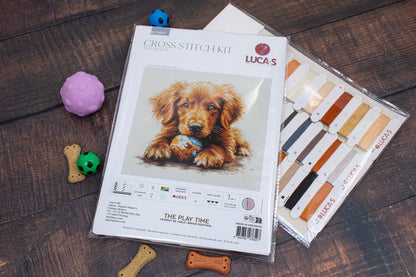 Cross Stitch Kit Luca-S - The Play Time, BU5037