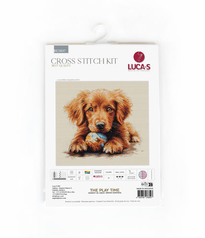 Cross Stitch Kit Luca-S - The Play Time, BU5037