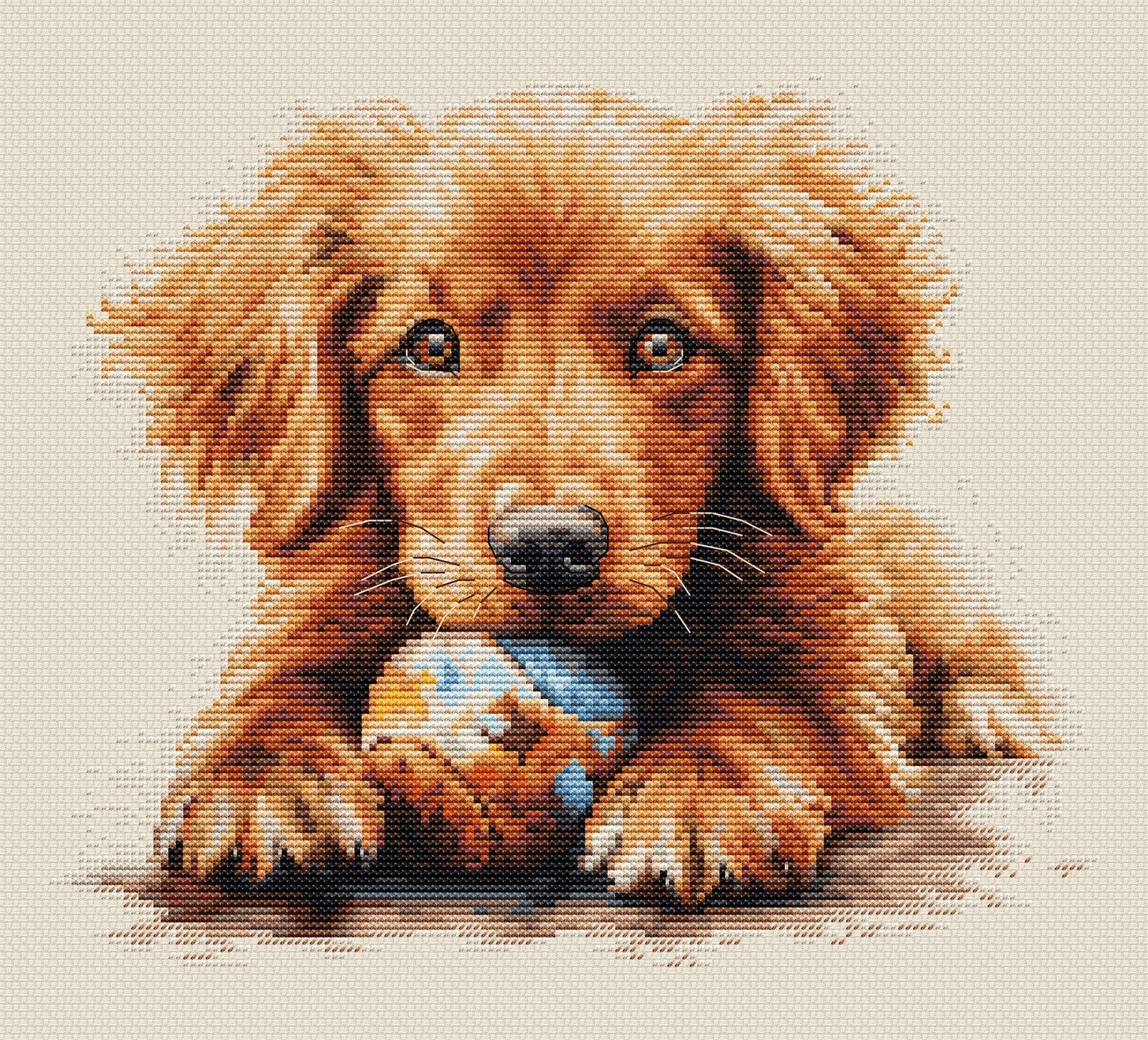 Cross Stitch Kit Luca-S - The Play Time, BU5037