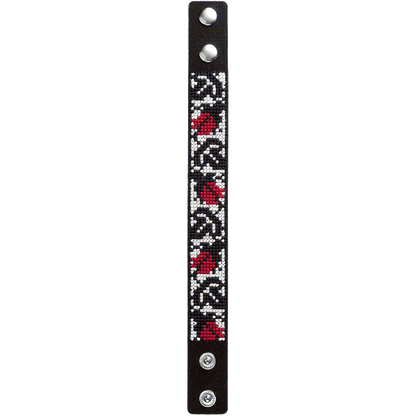 Bracelet Needlecraft Kit - Cross Stitch Kits on Leather