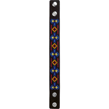 Bracelet Needlecraft Kit - Cross Stitch Kits on Leather