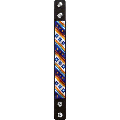 Bracelet Needlecraft Kit - Cross Stitch Kits on Leather