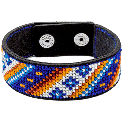 Bracelet Needlecraft Kit - Cross Stitch Kits on Leather