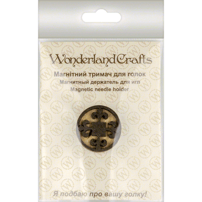 Magnetic Needle Holder - Wooden Needle Minder