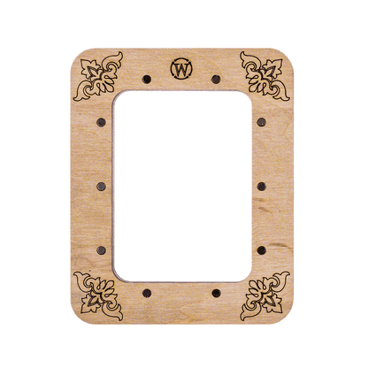 Magnetic Embroidery Hoop - Wooden Cross Stitch Hoop (6.5x9cm)