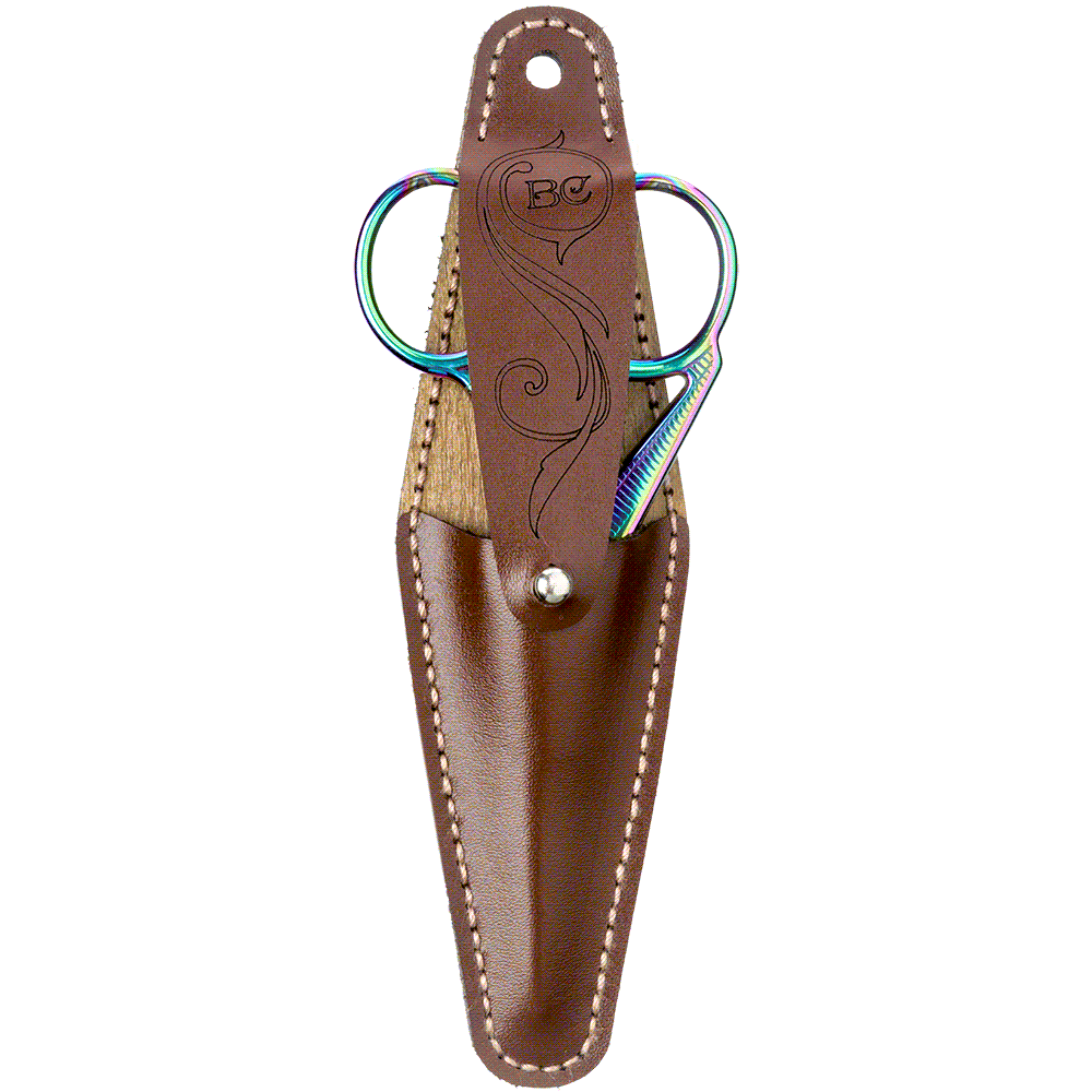 Scissor Case Needlecraft Kit - Leather Scissor Case