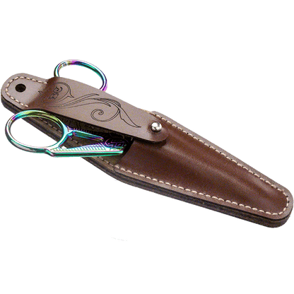 Scissor Case Needlecraft Kit - Leather Scissor Case