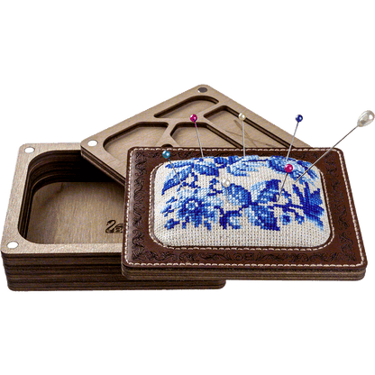 Pin Cushion Kit - Needlecraft Storage Box - Needle Storage Pin