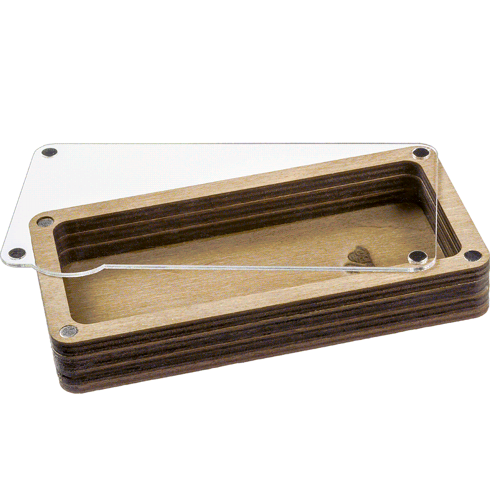 Wooden Storage Box for Handcrafts