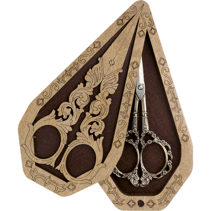 Scissor Case - Wooden Scissor Case, Storage Box for Scissors