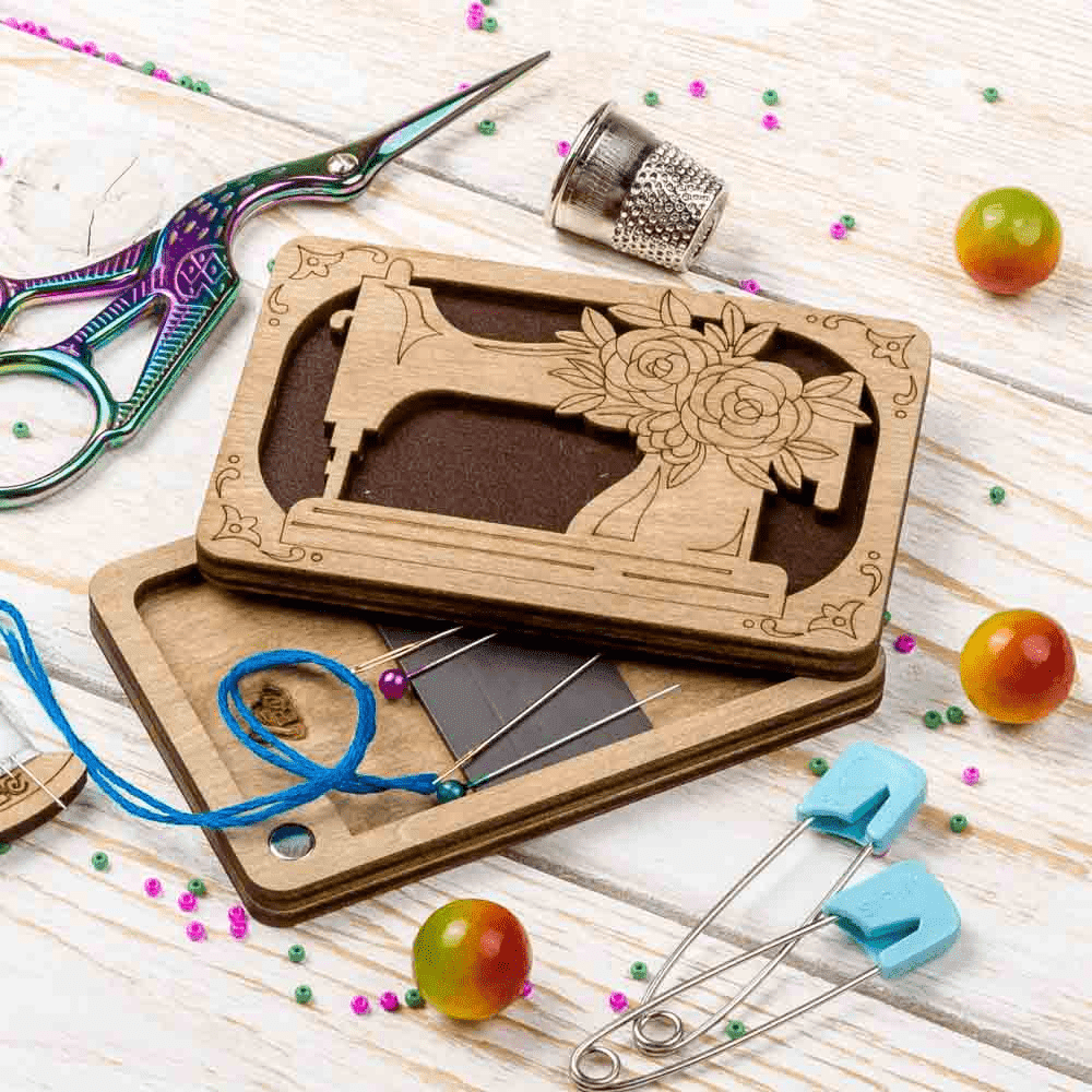 Needle Organizer - Magnetic Needle Storage, Storage Box for Handcraft