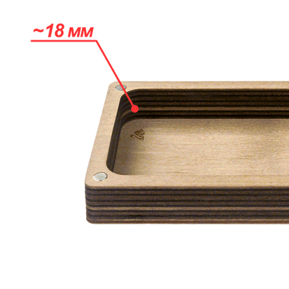 Storage Box for handcraft and 23 bobbins included