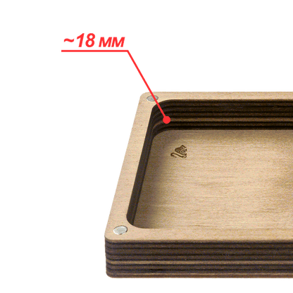 Storage Box for handcraft and 38 bobbins included