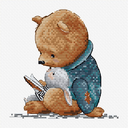 Cross Stitch Kit HobbyJobby - The Bedtime Story