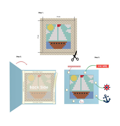 Cross Stitch Kit Luca-S - X10 Ship