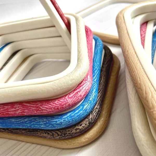 Pink Square Embroidery Hoop - Nurge Flexible Cross Stitch Hoop