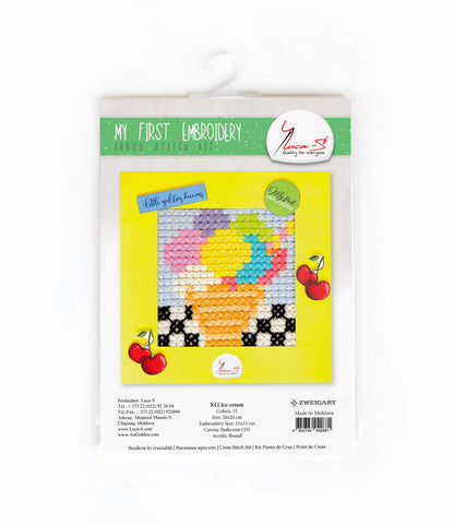 Cross Stitch Kit Luca-S - X12 Ice-cream