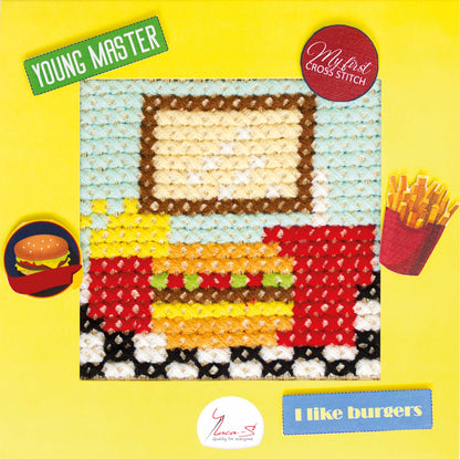 Cross Stitch Kit Luca-S - X02 Mcdonald’s