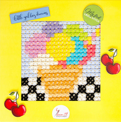 Cross Stitch Kit Luca-S - X12 Ice-cream