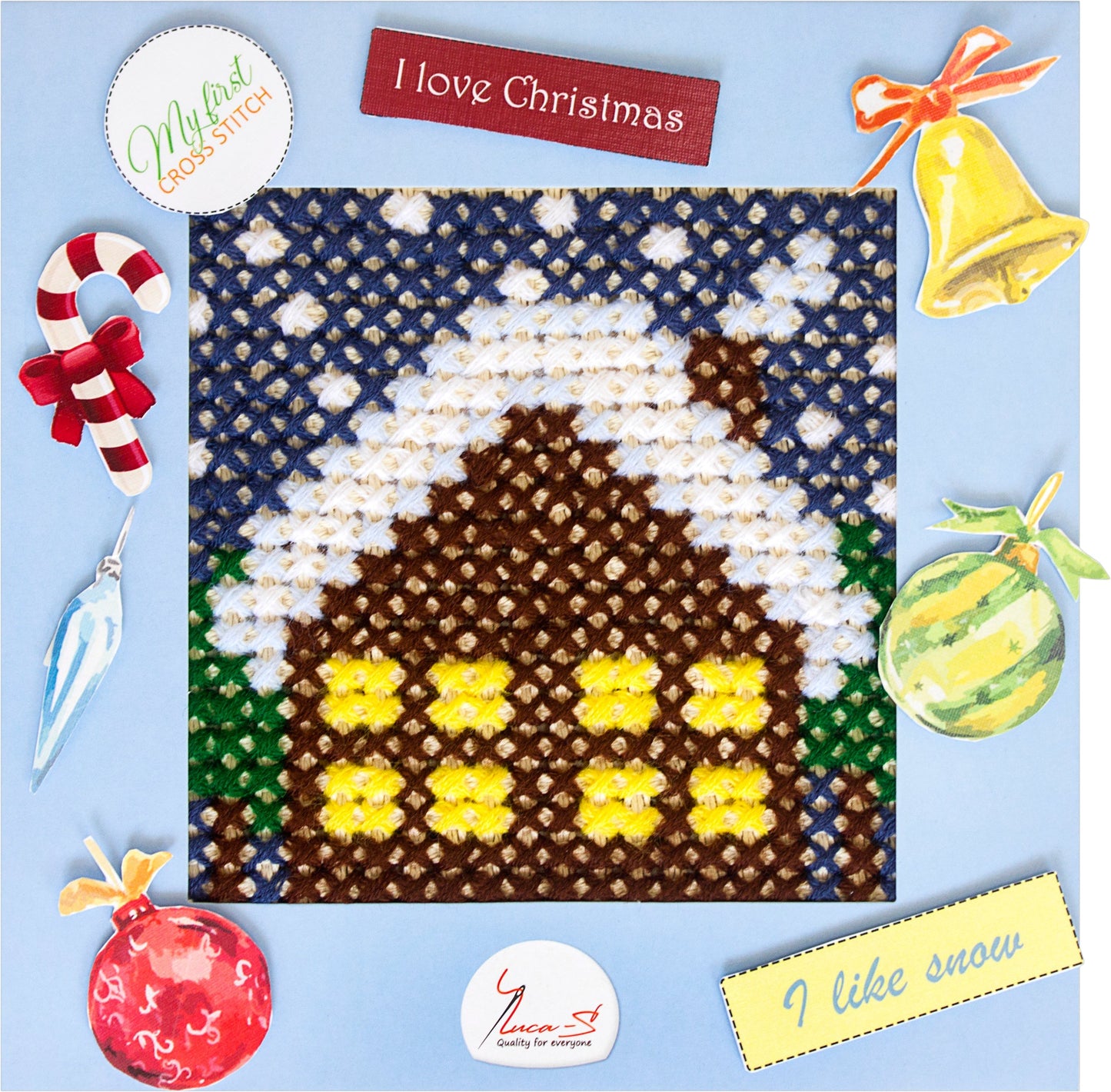 Cross Stitch Kit Luca-S - X13 House