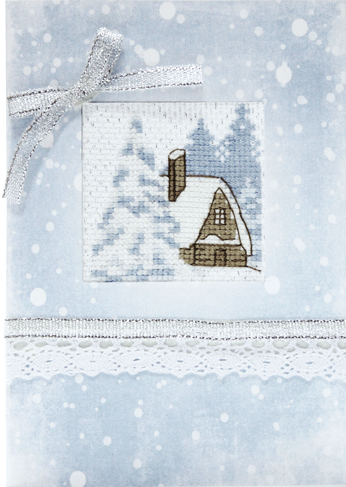 Cross Stitch Postcard Kit Postcard Kits - HobbyJobby