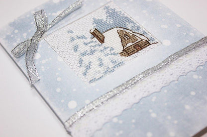 Cross Stitch Postcard Kit Postcard Kits - HobbyJobby