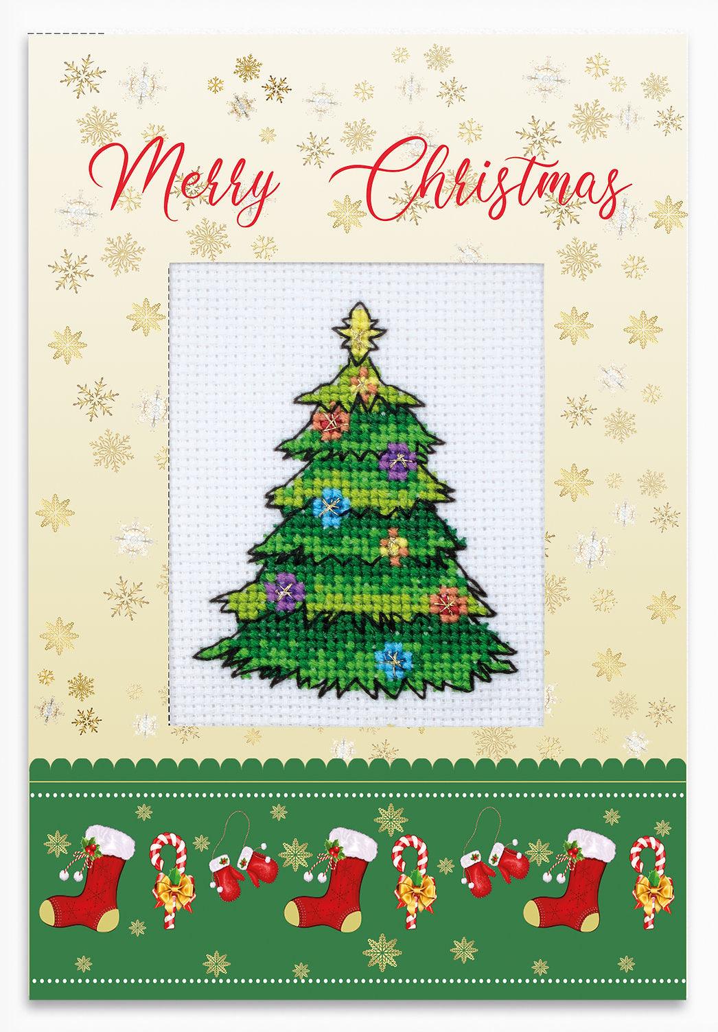 Cross Stitch Postcard Kit Postcard Kits - HobbyJobby