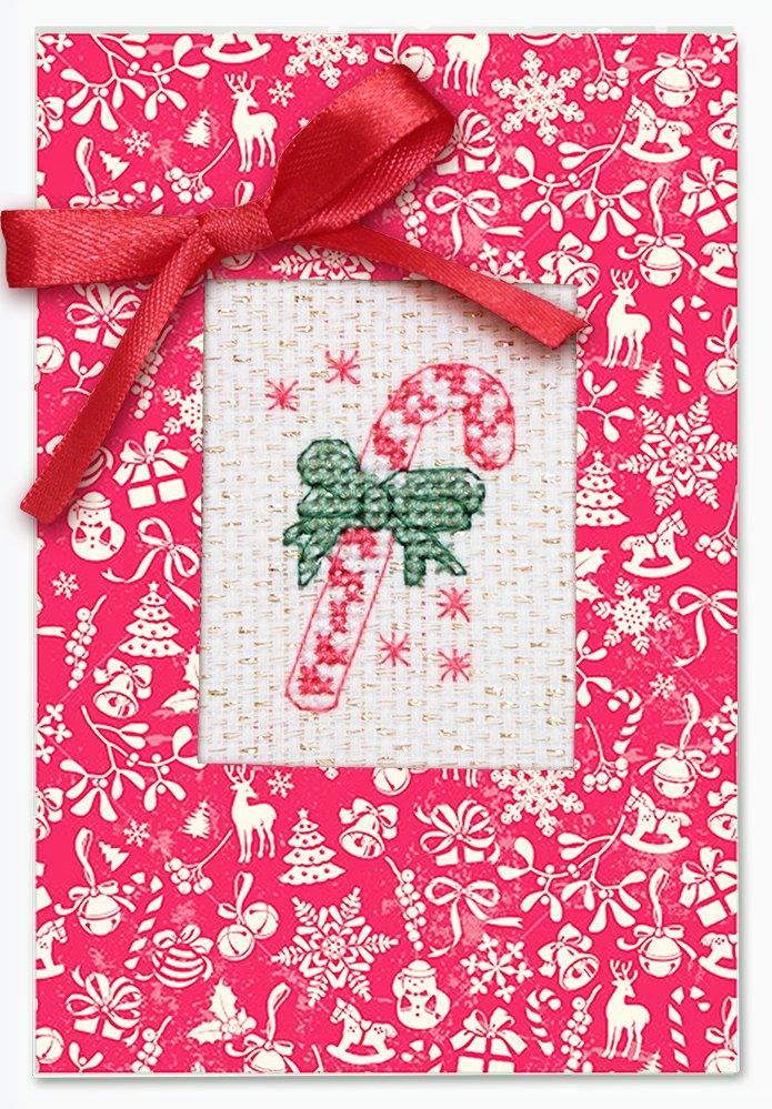 Cross Stitch Postcard Kit Postcard Kits - HobbyJobby