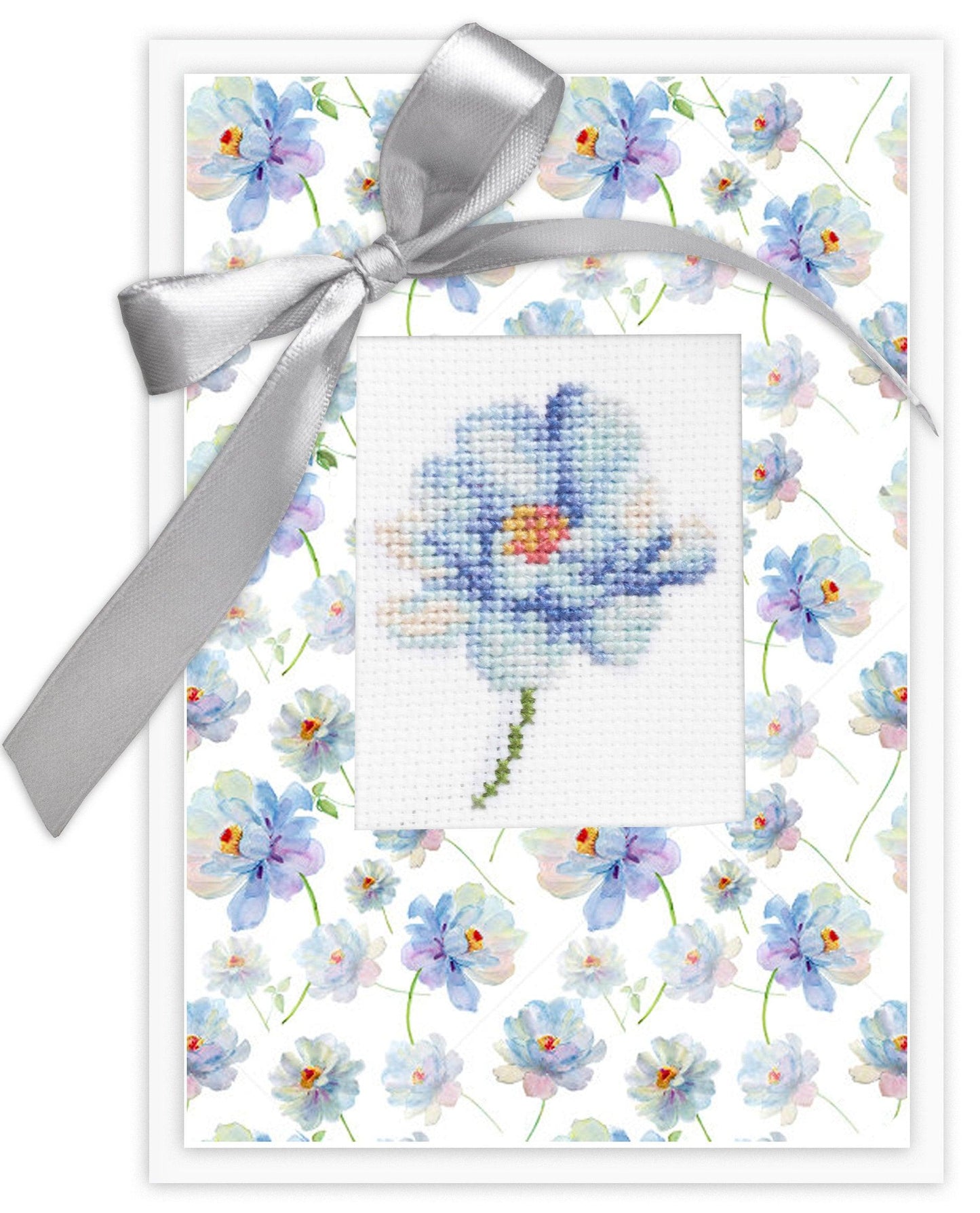 Cross Stitch Postcard Kit Postcard Kits - HobbyJobby