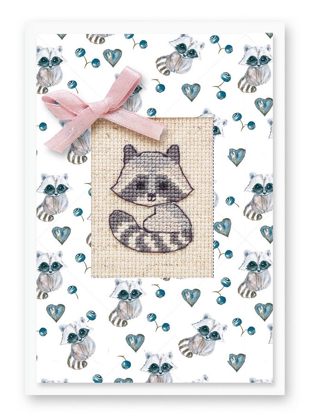 Cross Stitch Postcard Kit Postcard Kits - HobbyJobby