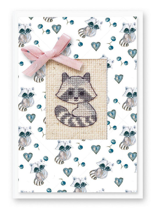 Cross Stitch Postcard Kit Postcard Kits - HobbyJobby