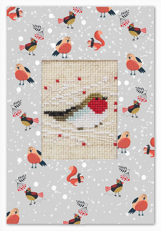 Cross Stitch Postcard Kit Postcard Kits - HobbyJobby