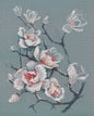 Cross Stitch Kit Oven - Delicate Magnolia