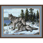 Cross Stitch Kit Oven - Wolves