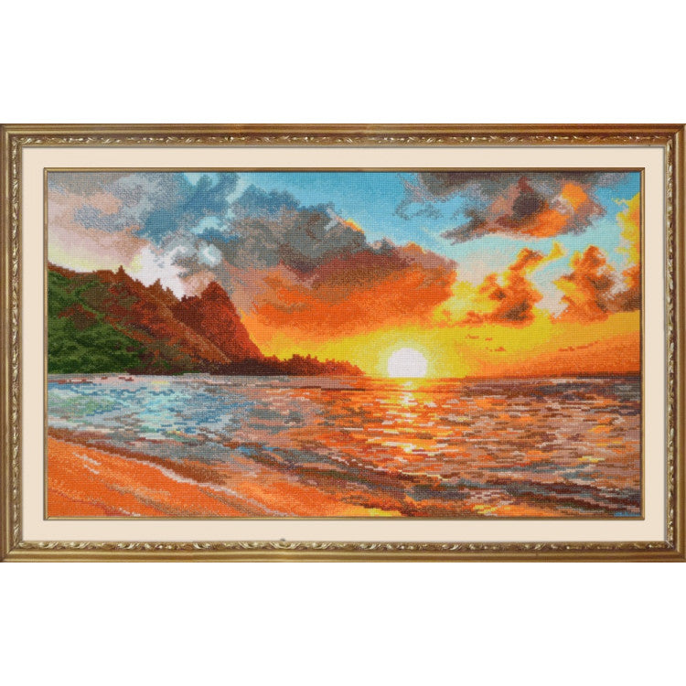 Cross Stitch Kit Oven - Sunset Gold