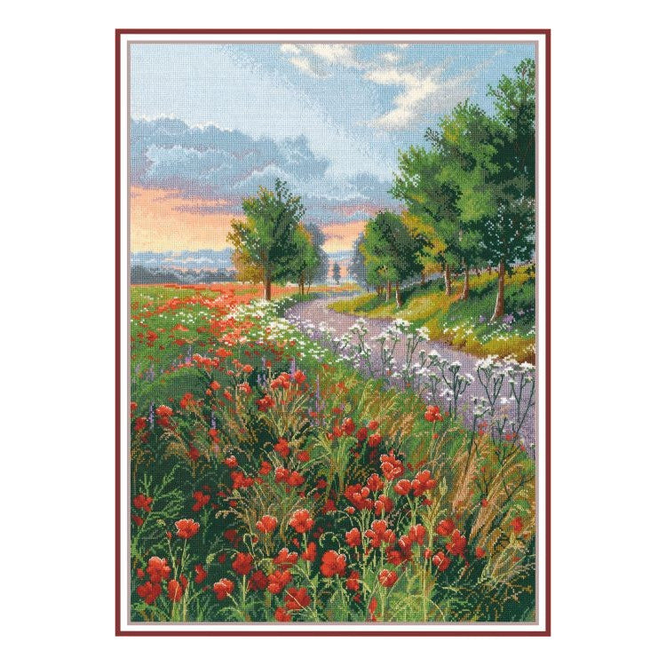 Cross Stitch Kit Oven - Morning on the Way