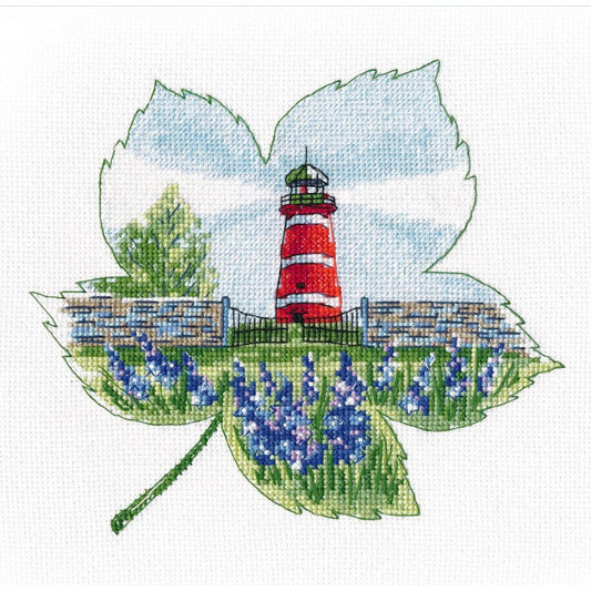 Cross Stitch Kit Oven - The Lighthouse of Narsholmen