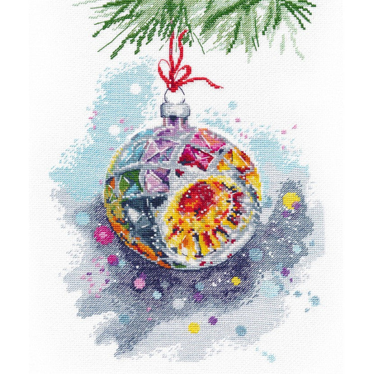 Cross Stitch Kit Oven - New Year Mood