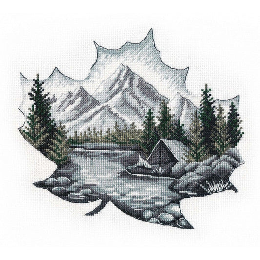 Cross Stitch Kit Oven - Alone with Nature