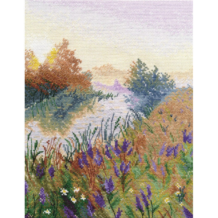 Cross Stitch Kit Oven - Foggy morning