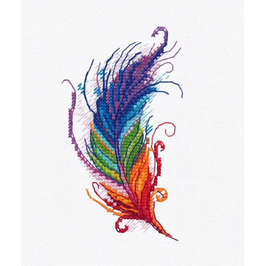Cross Stitch Kit Oven - Feather