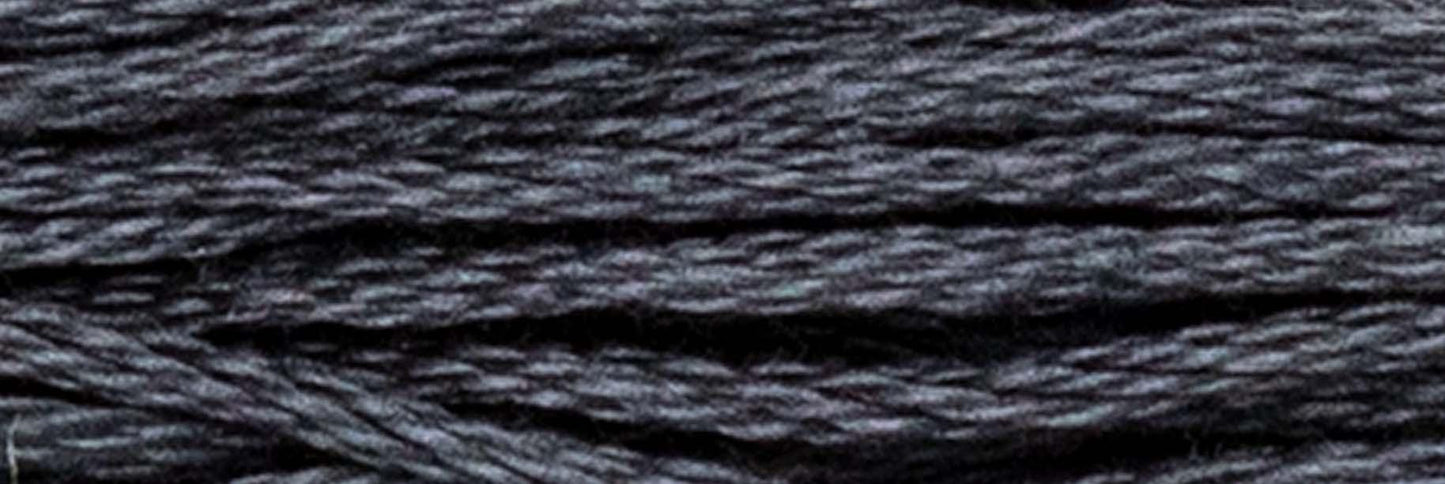 Stranded Cotton Luca-S - 502 / DMC 3799 / Anchor 236 Stranded Cotton - HobbyJobby